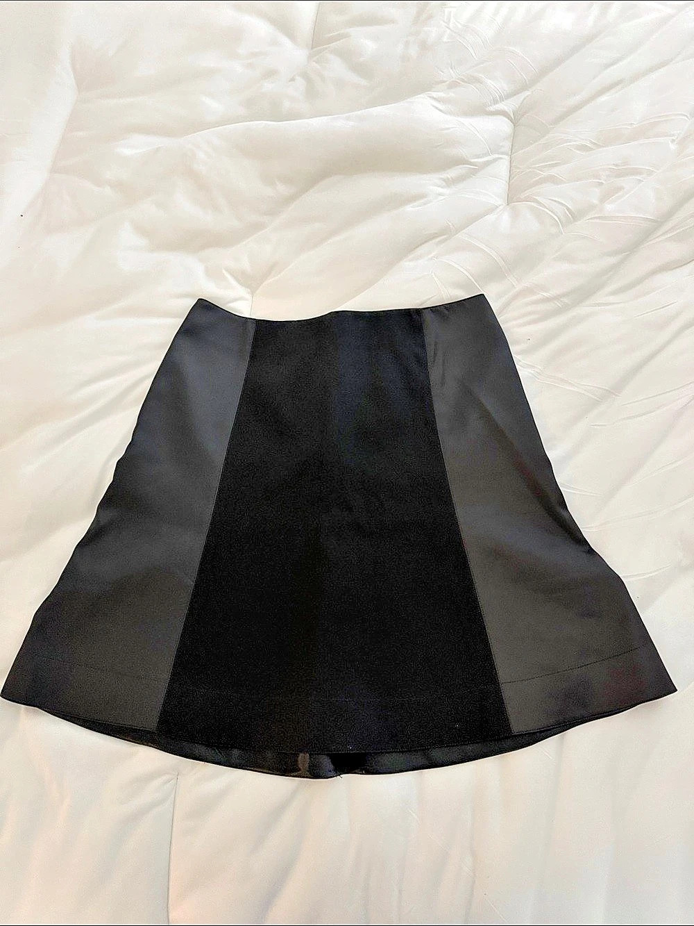 Emporio Armani Color Block A-Line Skirt Size 42 Like New